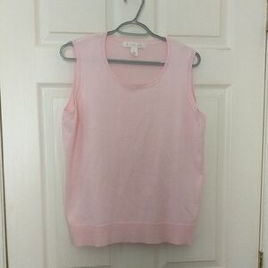 Emaline Pink Sweater Vest